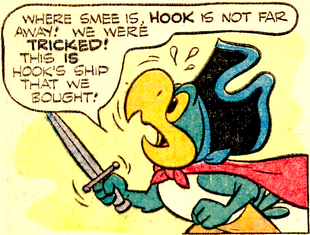 Yellow Beak realizes the truth about the Anything.