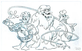 061313 d23membersonly fromthearchives justiceducks-2.jpg (242 KB) Three of the new characters: The Duckhunter, Muck-Draker, and Rubber Chicken.