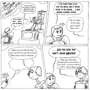 Original black-and-white lineart.