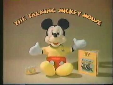 Talking mickey mouse doll outlet