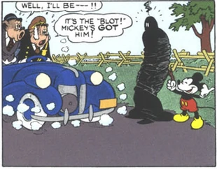 The Blot apprehended by Chief O'Hara and Inspector Casey.