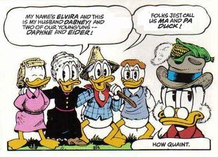 Duck Family 1902