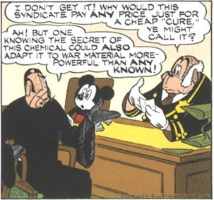 He explains how the invention could have been used for war --