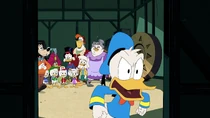 Donald storming out of the room