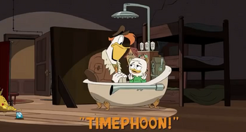 Timephoon! Title Card