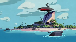 Black Herons Island