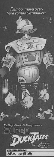 A 1989 ad promoting the movie event