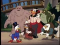 Scrooge with monsters