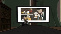 Donald, Della and Beakley in F.O.W.L