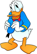 Donald's current design in Disney media.