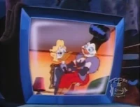 A scene from an untitled soap - the female actress shares her features with 