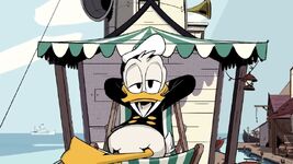 Donald relaxing