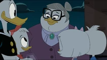 Donald after saving Beakley