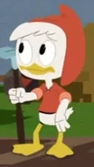 Huey in the video game in "Happy Birthday, Doofus Drake!"