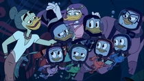 Donald and the family learning about Mervana history