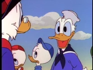 "But I've already enlisted, Uncle Scrooge. I wanna see the world!"