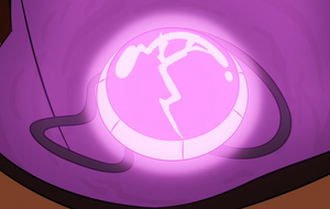 Magica's amulet after her defeat in 