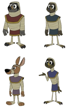 Living Mummies render