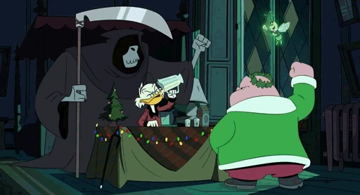 Ducktales christmas ghost