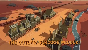 The Outlaw Scrooge McDuck Titlecard