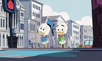 Donald and Gladstone as children