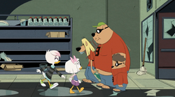 Noticed scp-076-02 generated a large pizza with every meat topping -  #176638737 added by lonerlizardstoner at Ducktales S2