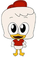 Huey as he appears in "Chibi Tiny Tales"