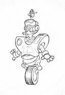 Stones' original pitch "Roboduck"