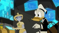 Donald and Penumbra searching through Lunaris's invasion plans