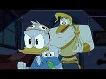 Donald about to open the closet