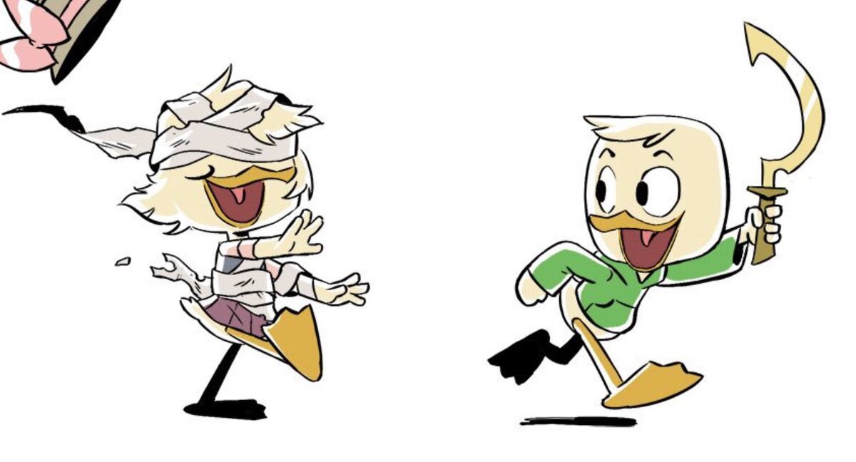 Craftycorn. Ducktales 2017 Art. Webby Vanderquack 2017. Duck Tales 2017 Webby.