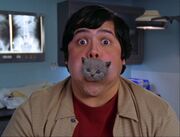 5x15-Guy with Kitten in his Mouth