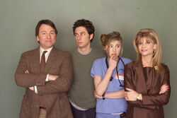 Sam, J.D, Elliot und Lily