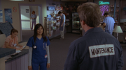 8x12 Sunny talks to Janitor