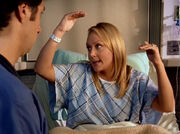 Jill talking to J.D.