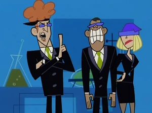 Zach Braff, Donald Faison, and Sarah Chalke as X-Stream Mike, Bob and Erin in "Election Blu-Galoo"