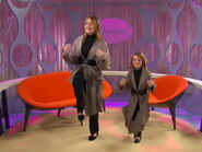 Jordan dances on her talk show