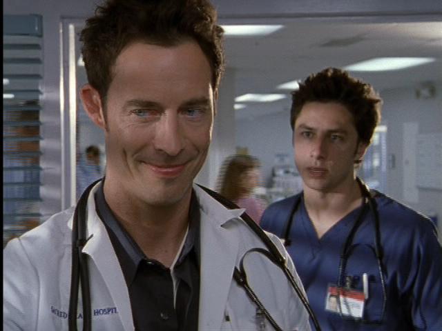 J.D. in Season One, Scrubs Wiki