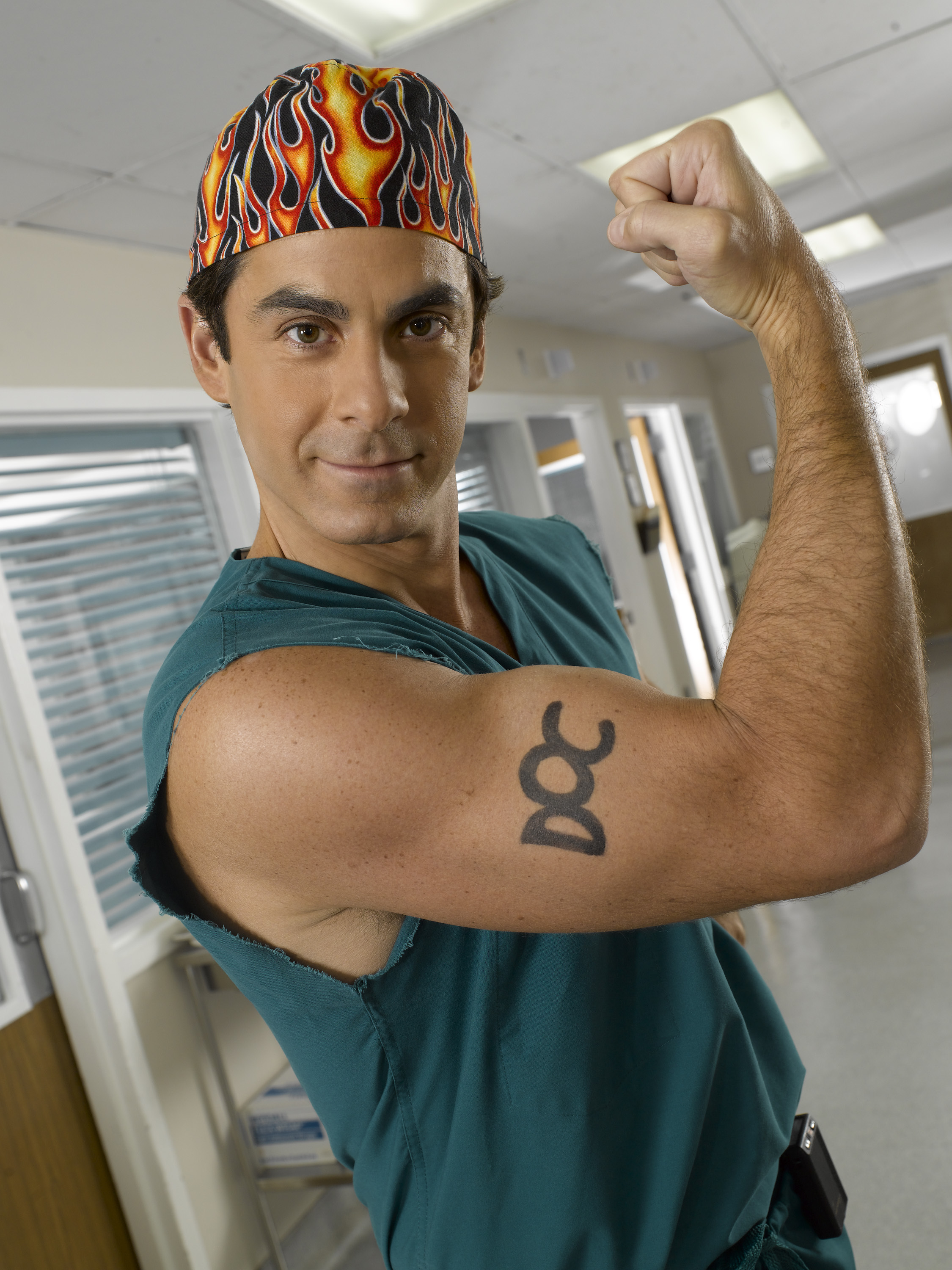 Pin by Renee Piermattei on NOT appropriate spa outfits | The todd, Scrubs,  Tattoo tv shows