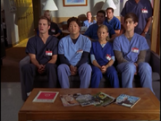 5x2 interns on couch