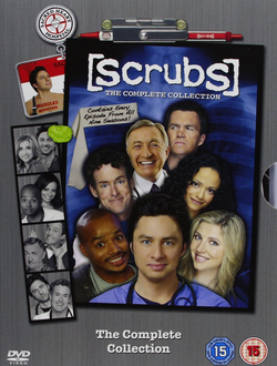 Scrubs Complete Season 1-8 DVDs and Blu-rays