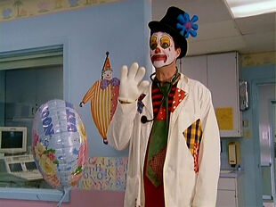 Pediatrics clown. ("His Story II")