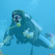 Nicole Kidman scuba diving