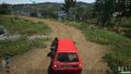 Pushing broken vehicle