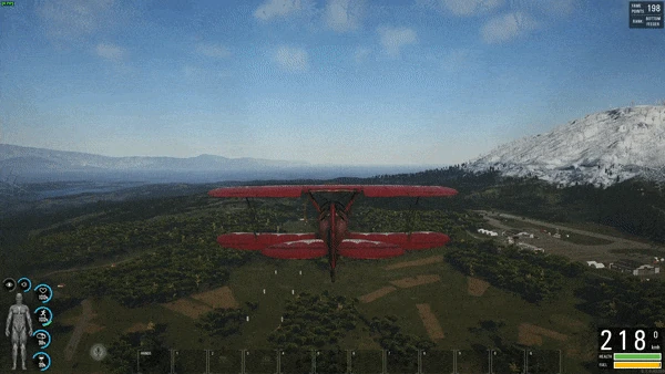 Airplane Control Annimation 2