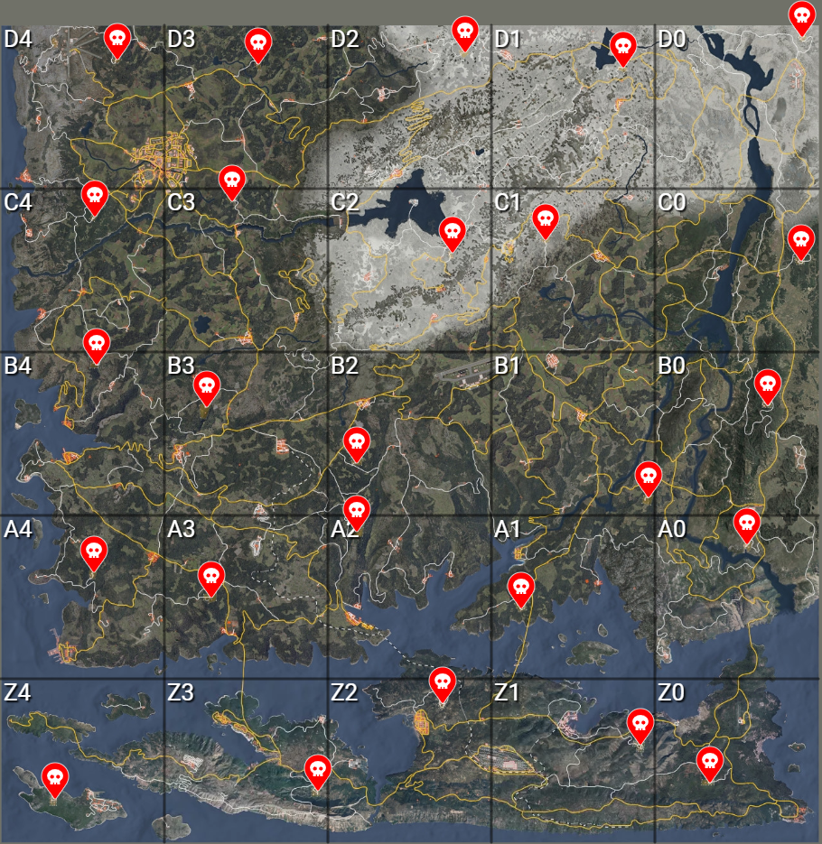scum teleport map coordinates