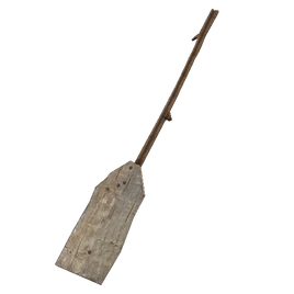 Improvised Short Paddle