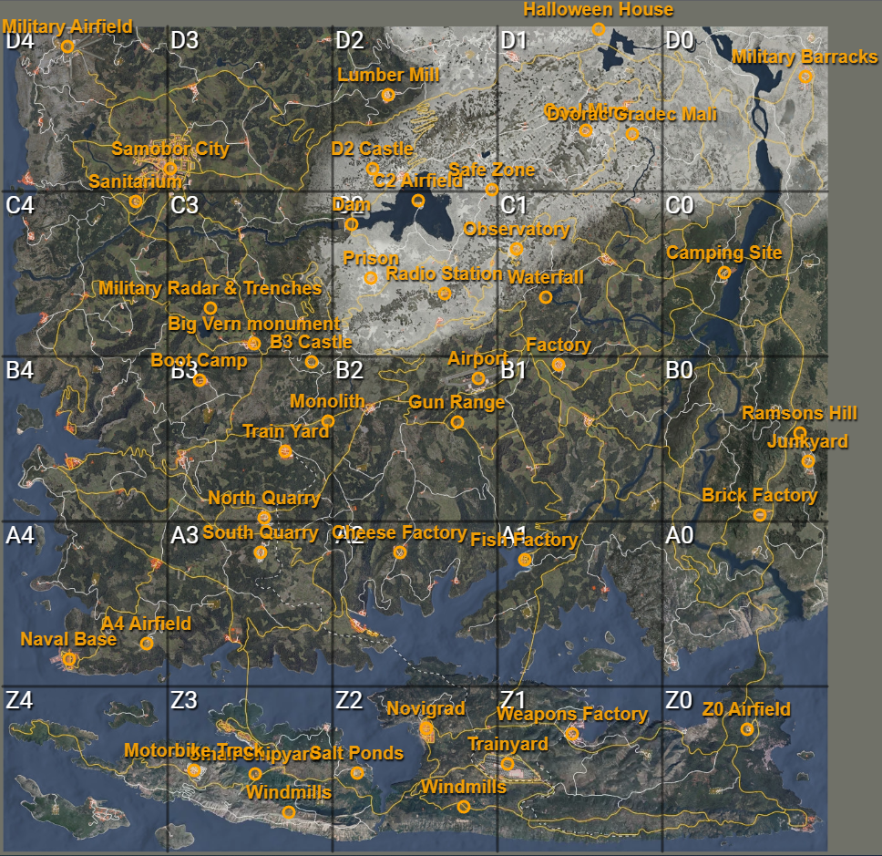 Scum Admin Map