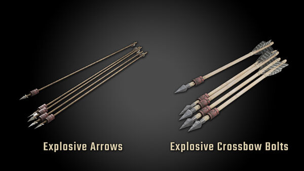 Explosive Arrows and Bolts