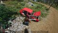 Using car jack to service vehicle
